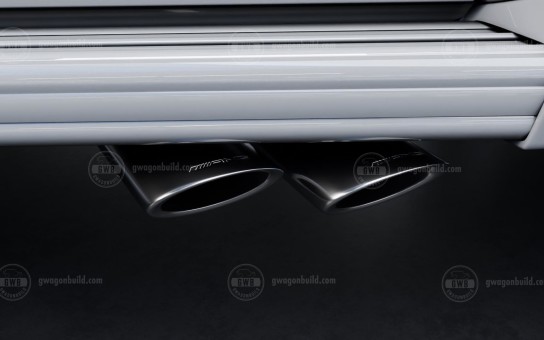 AMG Style Exhaust Pipe Tips