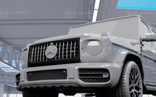 AMG Style Front Grille Frame